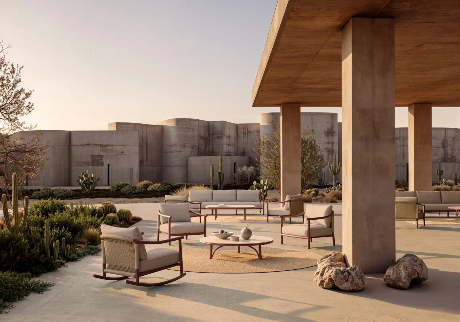 Arata Daybed Rust Hero