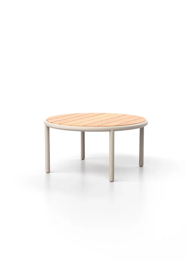 tempo round coffee table